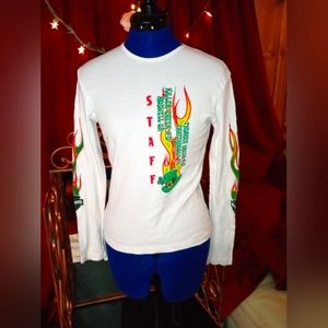 Killer creek staff long sleeve tee. Sponsored by Harley Davidson motorcycles